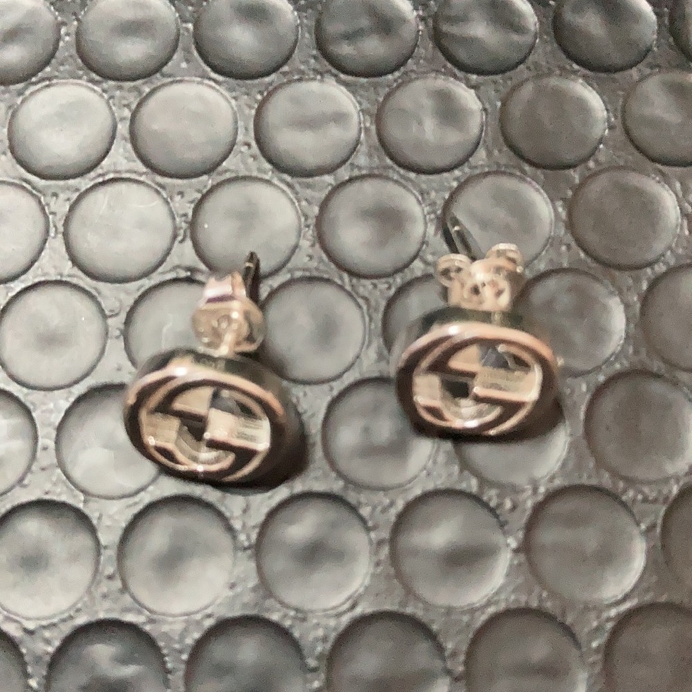 Gucci Silve 925 Doubt G Earrings - Picture 3 of 7